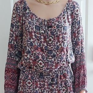 American Eagle Outfitters Floral Romper Shorts